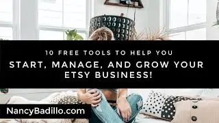 How To Start An Etsy Shop 2023 | Selling On Etsy 2023 | Etsy Shop Tips | Nancy Badillo