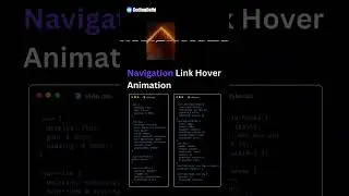 CSS Navigation Link Hover Animation