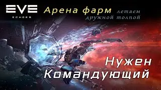 EVE Echoes - Арена фарм в команде | Симуляция Командного Боя (Faction Wargames)