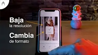 Cómo BAJAR de PESO una foto en iPhone y CAMBIARLA de FORMATO - MUY FÁCIL