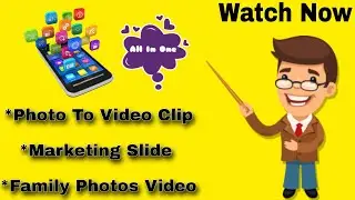 How To Make Photo To Video | Create Marketing Slide Message | Convert Photo To Video Clip Hindi