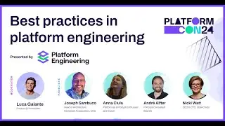 Best practices in platform engineering | PlatformCon 2024