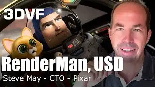 The future of RenderMan & USD - Pixar CTO Steve May interview - SIGGRAPH 2022