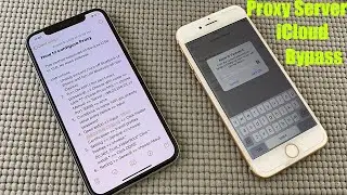Remove iCloud for Phone in Menu with Proxy | Server Proxy - No Need Jailbreak