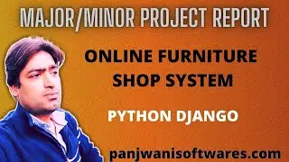 Project Report - Online Furniture Shop || Python Django