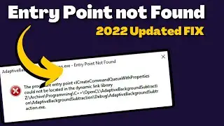 FIXED - “The Procedure Entry Point Not Found Dynamic Link Library” Error in Windows 11/10/7