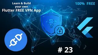 Show Available FREE VPN Servers Location | Flutter OpenVPN App Tutorial | Develop Android Studio VPN