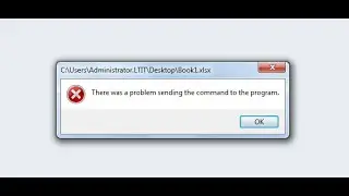 How to fix error There was a problem sending the command to the program.