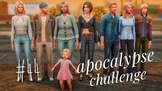 The Sims 4 || Apocalypse Challenge || Хаус #44 Драм кружок