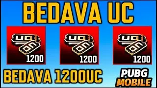 BEDAVA 1200 UC | YENİ BEDAVA UC ETKİNLİĞİ | BEDAVA UC | WOW MEKA SAVAŞI | PUBG MOBILE