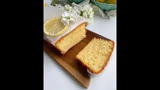 How to make homemade Starbucks Lemon Loaf - asmr baking