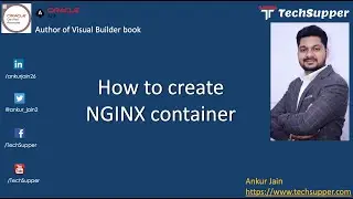 How to create NGINX docker container