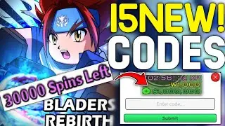 HURRY UP‼️ALL WORKING CODES FOR BLADERS REBIRTH IN JUNE 2024! ROBLOX BLADERS REBIRTH CODES