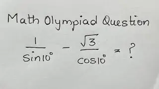 Nice Trignometry Problem | You should be able to solve this!