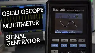 Hantek 3 in 1: Oscilloscope, Multimeter and Signal Generator Review (2D72)