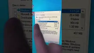 Remove old Windows updates  to increase storage space
