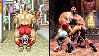 Evolution of Zangief's Screw Piledriver (1991-2023)