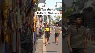 THE TOP SIGHTS OF HANOI, VIETNAM 🇻🇳 Watch the COMPLETE video 👆🏼 #hanoitravel #bestofvietnam