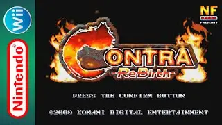 Contra ReBirth. Normal Mode. Wii [No Damage Walkthrough] - Wii U | WiiWare | Nintendo | Wii Game