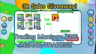 Trading Montage #20!! | Insane Trades!! | Plus Giveaway!!