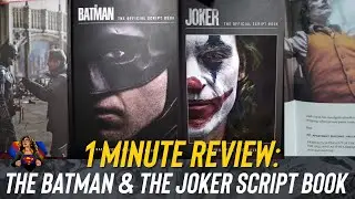 The Batman & The Joker Official Script Book By Insight Editions | 1 Minute Review |