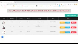 Laravel 6 Tutorial : C.R.U.D Operation with Image upload & Pagination from Scratch #1 Source code