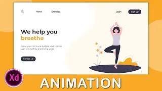 Adobe XD Website Animation [Web design animation 2020]