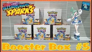 Pokémon Surging Sparks Booster Box Opening! (#5) - Lisia's Surprise Entrance!