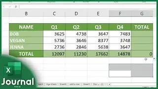 How to Resize Multiple Columns in Excel