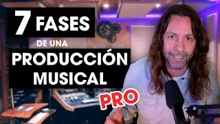 7 Fases de una PRODUCCIÓN MUSICAL 🎧 ⭐️ (paso a paso)