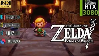 Zelda Echoes of Wisdom (RYUJINX/YUZU/SUYU/SUDACHI) Emulator Performance Test | RTX 3080 10GB (1440p)