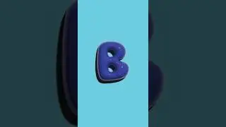 Letter B 💙