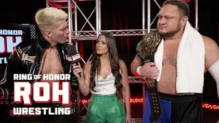 Zack Sabre Jr & Samoa Joe can't seem to get on the same level | ROH Honor Club TV 5/25/23