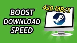 How to increase Download Speed on Steam Method #2 - QUICK AND EASY (Full Guide)