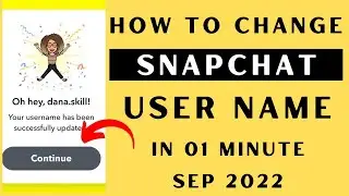 How to Change Username on Snapchat | Snapchat Ka Username Kaise Change Karen #snapchat #2