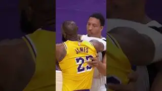 LeBron GETS HEATED with Grant Williams at TIP OFF!!👀