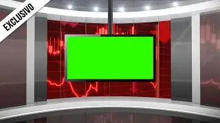 News Studio / Green Screen - Chroma Key