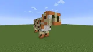 как построить Оцелота(Ocelot) в minecraft