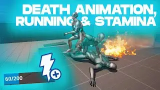 Adding Death Animation, Running and Stamina System - Unreal Engine 5 Blueprint Tutorial