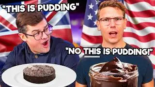 UK vs USA Food Fight | 5 Dishes, SAME name VERY Different! ft 