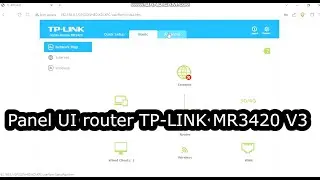 Dasboard/Webui router tp-link MR3420 v3