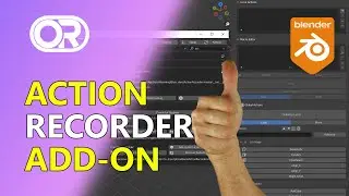 Work Smarter in Blender Action Recorder Free Add-on a must 🔥