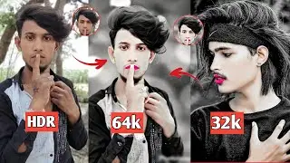 Trending 32K Photo Editing | 64K Quality Face Smooth Photo Editing | High Quality Editing 4K HDR