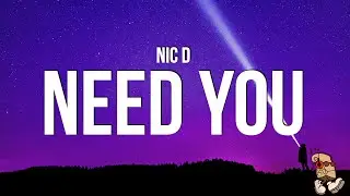 Nic D - Need You (Lyrics)