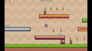 My little demo platformer game I made in unity 2d