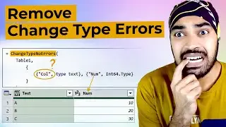 Remove Change Type Errors in Power Query