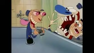 Ren & Stimpy - Stimpy Runs With A Head