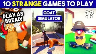 10 *WEIRDEST* And STRANGE Games Ever That Are Really FUN TO Play 🤣
