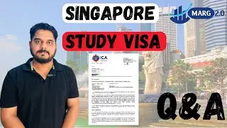 Get 1 Lakh Per Month In Study Visa | Singapore Study Visa 2024 | Process | Fees | Duration