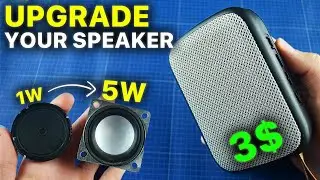 UPGRADE my bluetooth speaker to 5 watt